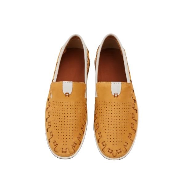 حذاء جلد طبيعي